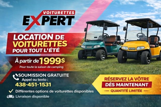 Location de voiturettes