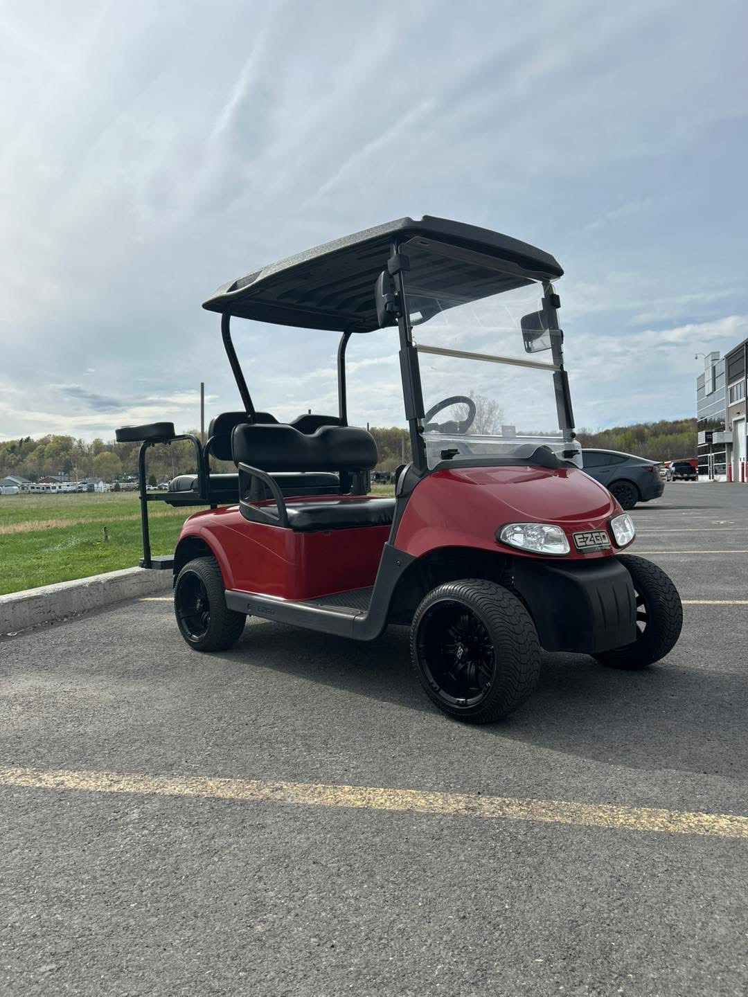 Voiturette usagée EZGO RXV 2009 chez Voiturettes Experts